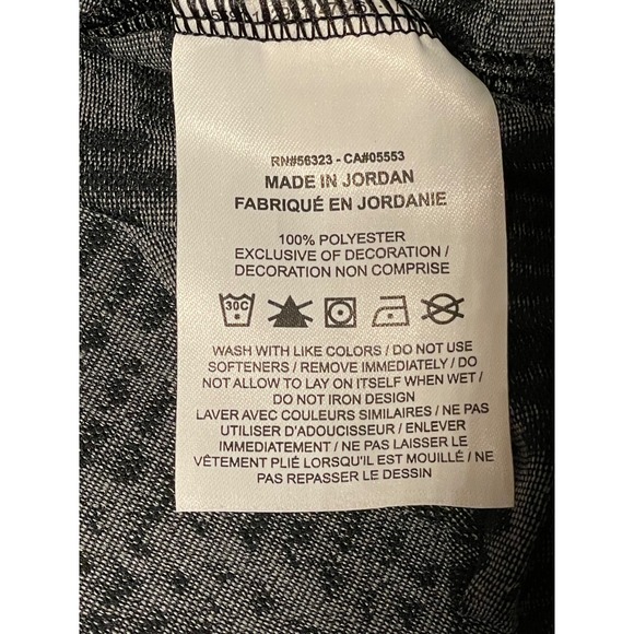 Nike‎ Dri-FIT Standard Fit Training T-Shirt Athletic Top XXL gray - Picture 5 of 7